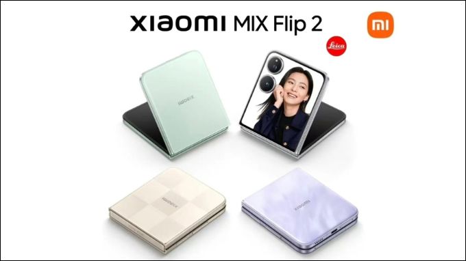 Thiết kế Xiaomi Mix Flip 2