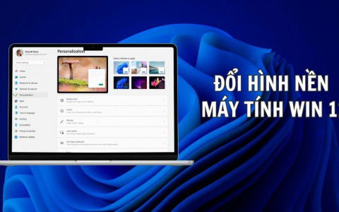 cách đổi hình nền máy tính win 11