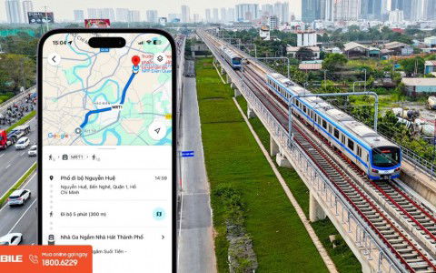 Cách tra cứu lộ trình tuyến Metro số 1 Bến Thành - Suối Tiên chi tiết