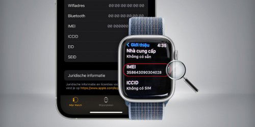 Hướng dẫn cách kiểm tra (check) iMei Apple Watch đơn giản, nhanh chóng