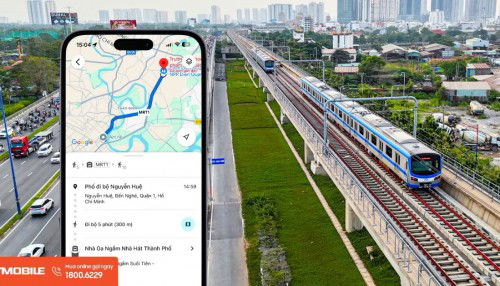 Cách tra cứu lộ trình tuyến Metro số 1 Bến Thành - Suối Tiên chi tiết