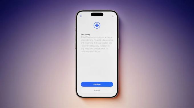 Trợ lý khôi phục dữ liệu mới trên iOS 26 Beta 2