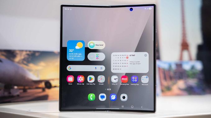 Galaxy Z Fold 7 không có bút S Pen