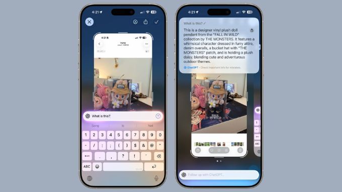 Tính năng Ask and Search trên iOS 26