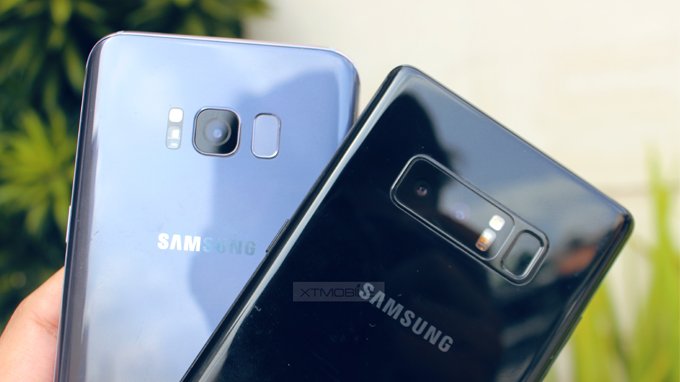 camera Galaxy Note 8 và samsung s8 - xtmobile