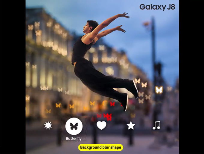 hiệu ứng Samsung Galaxy J8 - xtmobile