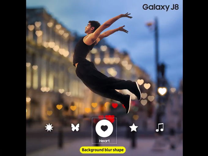 hiệu ứng Samsung Galaxy J8 - xtmobile