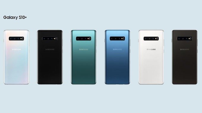 Galaxy S10 Plus sẽ có 6 phiên bản màu tiêu chuẩn