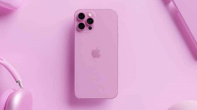 Hình ảnh Iphone 13 Pro màu hồng gây thích thú cho người dùng