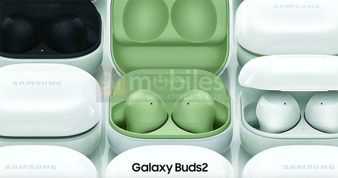 Galaxy Buds 2 lộ diện với thiết kế giống Buds Pro, nhiều tùy chọn màu sắc