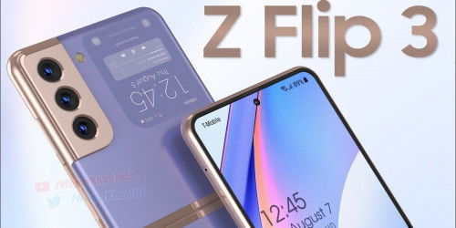 Galaxy Z Flip 3 lộ ảnh render với nhiều tùy chọn màu sắc bắt mắt