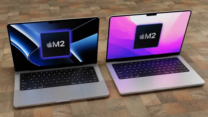 Không có nhiều khác biệt thiết kế giữa Macbook B1 và Macbook M2