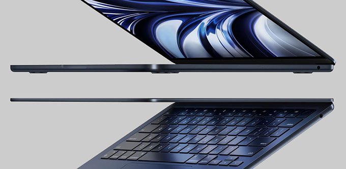 So sánh chi tiết MacBook Air M1 và MacBook Air M2 mới