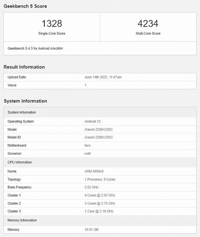 diem-chuan-xiaomi-12s-tren-geekbench-xtmobile