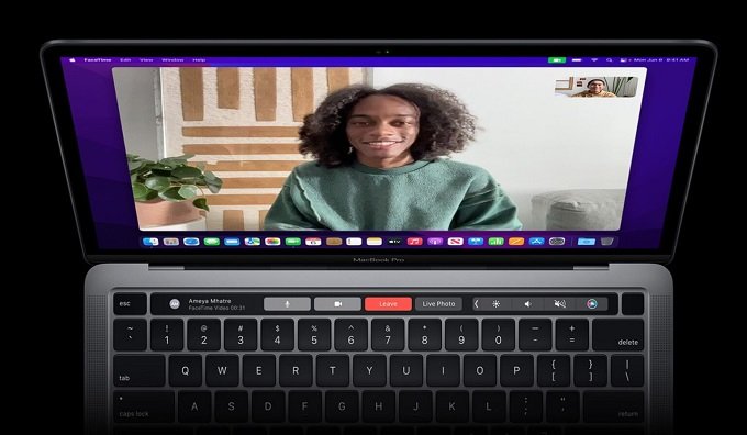 MacBook Pro M1 vẫn đi kèm Touch Bar