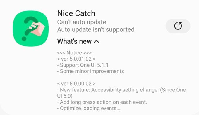 Samsung sẽ phát hành phiên bản mới của ứng dụng Nice Catch thông qua Daniel Scuteri