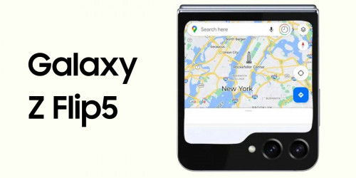 Màn hình phụ Galaxy Z Flip 5 có thể mở các ứng dụng Google được tối ưu