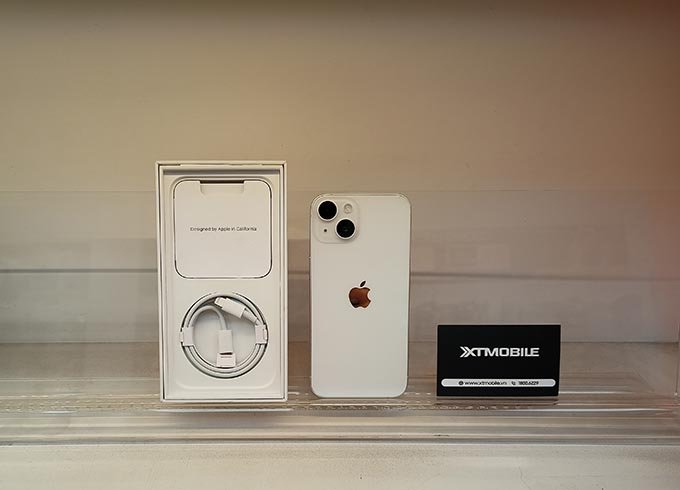 iPhone 14 màu trắng (Starlight) phù hợp với người mệnh Kim, mệnh Thổ và mệnh Thủy