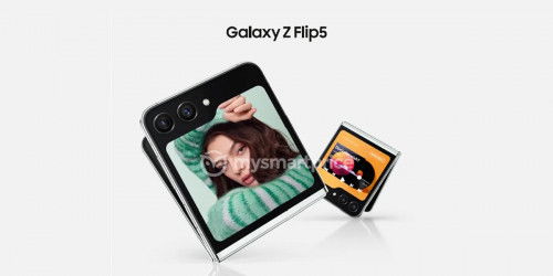 Hình ảnh chính thức về thiết kế Galaxy Z Flip 5 bất ngờ bị rò rỉ