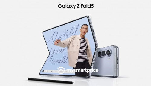 Galaxy Z Fold 5 bất ngờ rò rỉ những hình ảnh chính thức đầu tiên