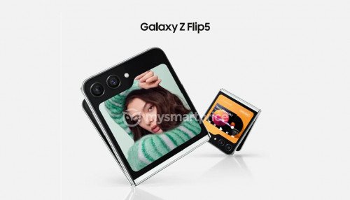 Hình ảnh chính thức về thiết kế Galaxy Z Flip 5 bất ngờ bị rò rỉ