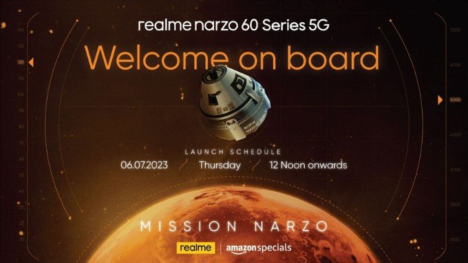 Realme Narzo 60 sẽ ra mắt vào ngày 06/07