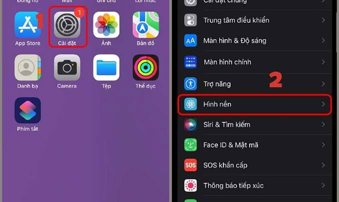 Cách cài hình nền cho iPhone 14 Pro