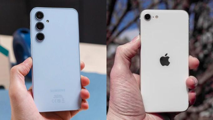 Nên mua Galaxy A35 hay iPhone SE 2022?