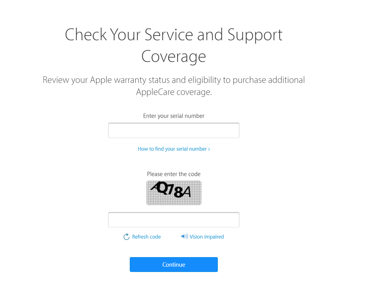 Check ngày kích hoạt iPhone bằng website của Apple 