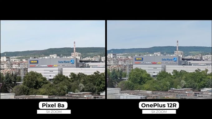 So sánh hệ thống camera Google Pixel 8a và OnePlus 12R 
