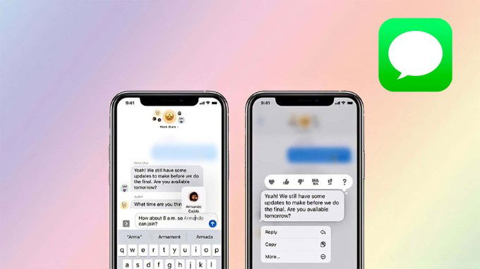 iMessage được nâng cấp trên iOS 18