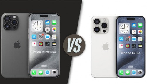 So sánh iPhone 16 Pro Max và iPhone 16 Pro: Điểm khác biệt chính là gì?