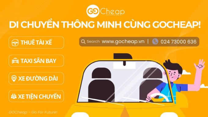 GOCheap - Ứng dụng đặt lái xe hộ