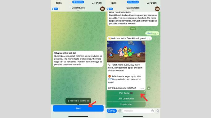 Hướng dẫn chi tiết cách chơi game trên Telegram