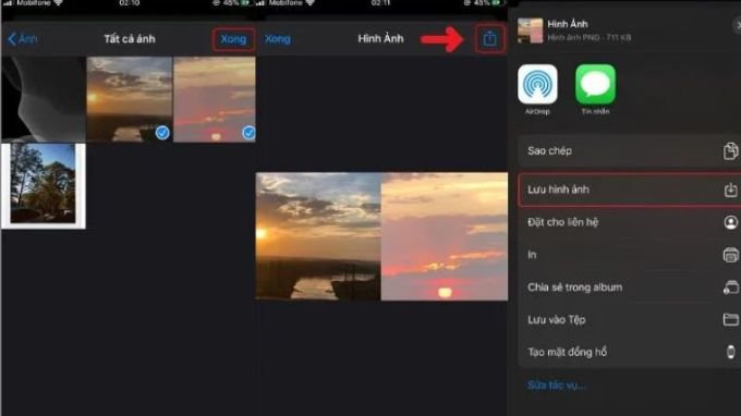 Cách ghép ảnh trên iPhone trực tiếp mà không cần dùng phần mềm