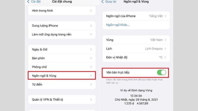 Scan tài liệu bằng điện thoại iPhone với tính năng Live Text