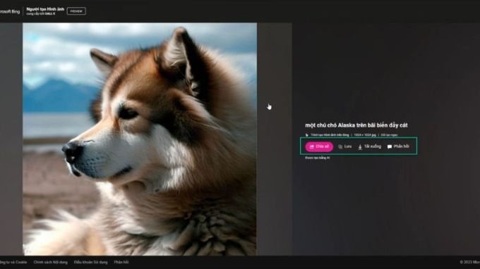 Cách sử dụng Bing Image Creator tạo ảnh miễn phí trên máy tính