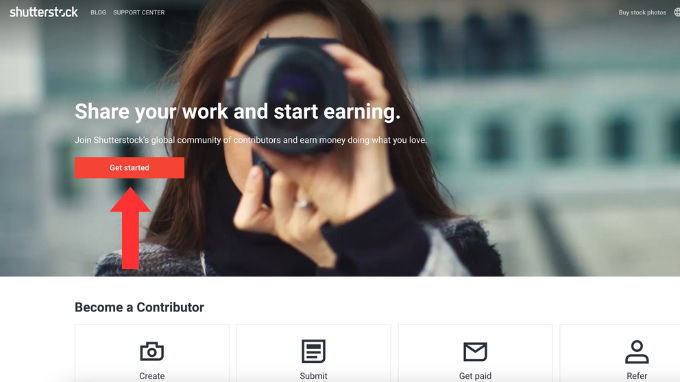 Cách bán ảnh trên Shutterstock để kiếm tiền