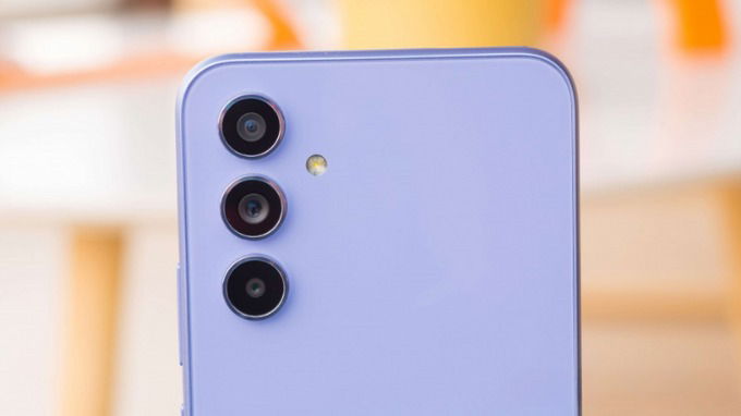 Hệ thống camera sau trên Galaxy A55