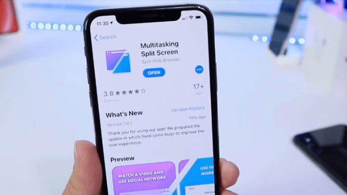 Cách chia đôi màn hình iPhone bằng Multitasking Split Screen