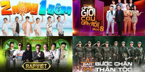 Top 10 Gameshow truyền hình thực tế HOT nhất hiện nay 2024!