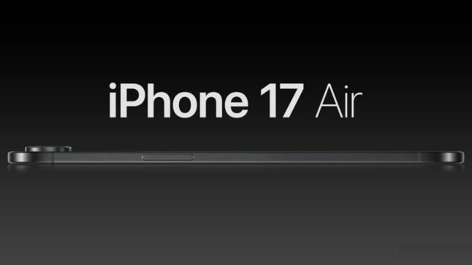 Kích thước iPhone 17 Air