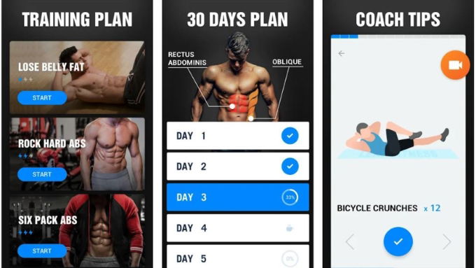 Six Pack in 30 Days - Abs Workout được thiết kế dành riêng cho những ai muốn rèn luyện cơ bụng săn chắc trong thời gian ngắn mà không cần đến phòng gym