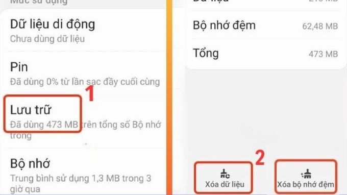 Cách giải phóng dung lượng Facebook trên Android