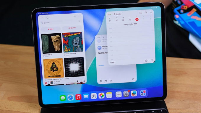 Đánh giá ipad pro M5 cho thấy điểm nổi bật nằm ở iPadOS 26 với nhiều thay đổi tập trung vào trải nghiệm làm việc chuyên nghiệp