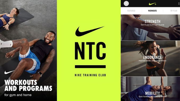 Nike Training Club là ứng dụng tập luyện toàn diện từ thương hiệu Nike, phù hợp cho cả tập tại nhà lẫn phòng gym