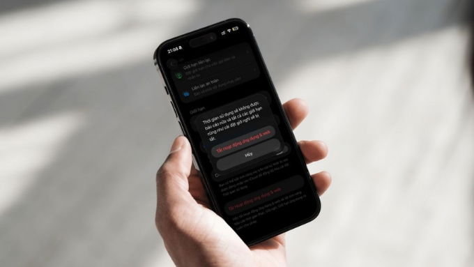 Cách khắc phục lỗi thường gặp với Screen Time