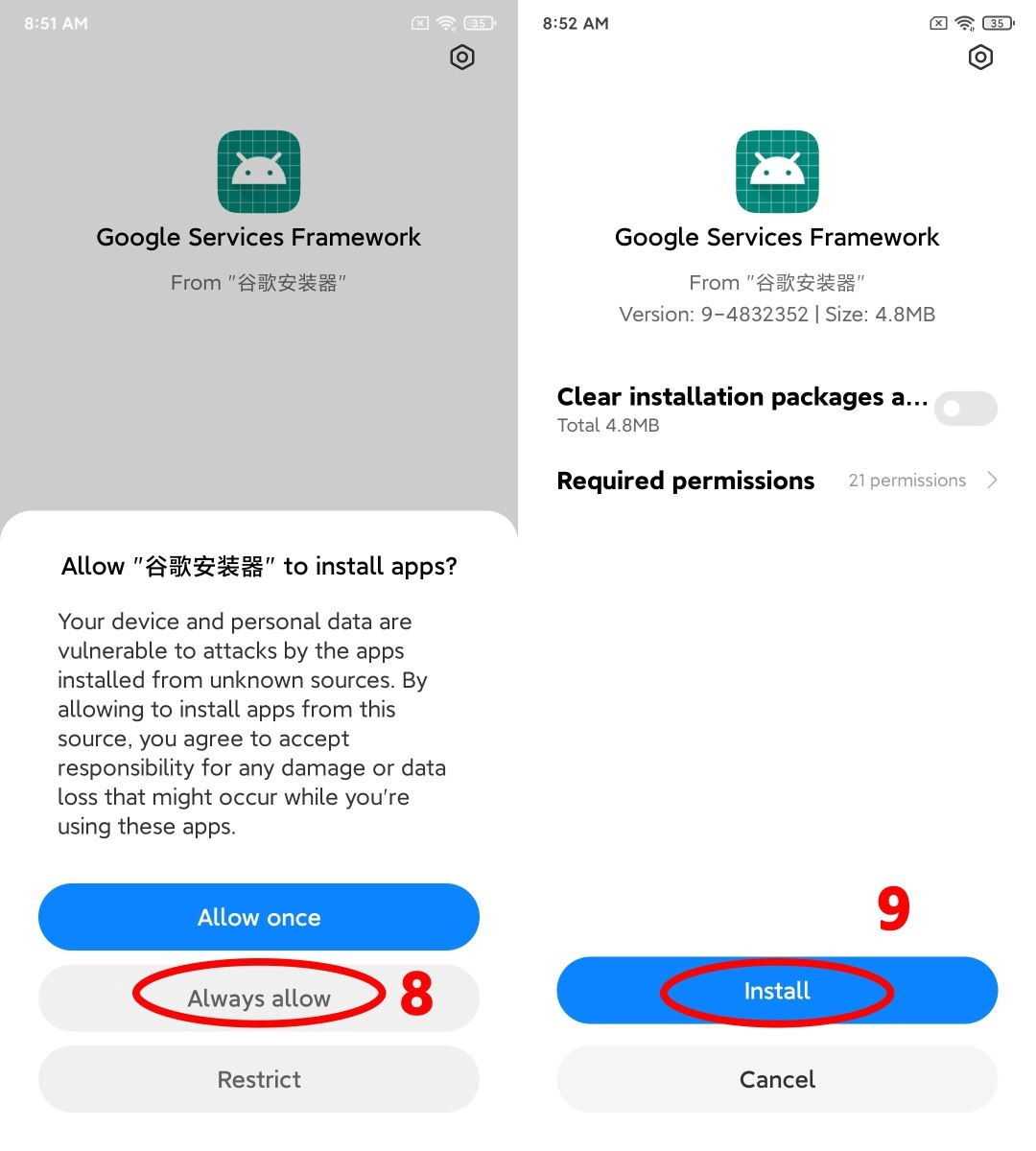 Cách cài đặt Google Play đơn giản