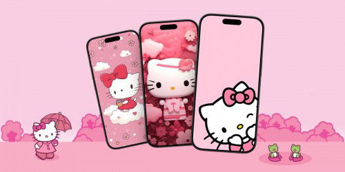 Tải ngay 40+ hình nền Hello Kitty màu hồng siêu cute khiến bạn tan chảy