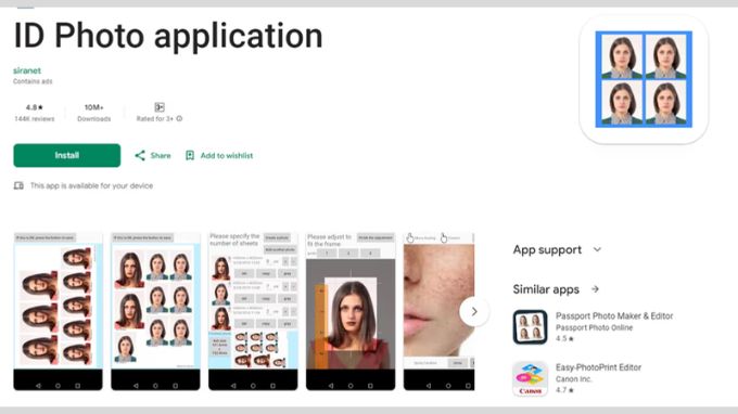 ID Photo Application - App chụp ảnh thẻ miễn phí, tiện dụng